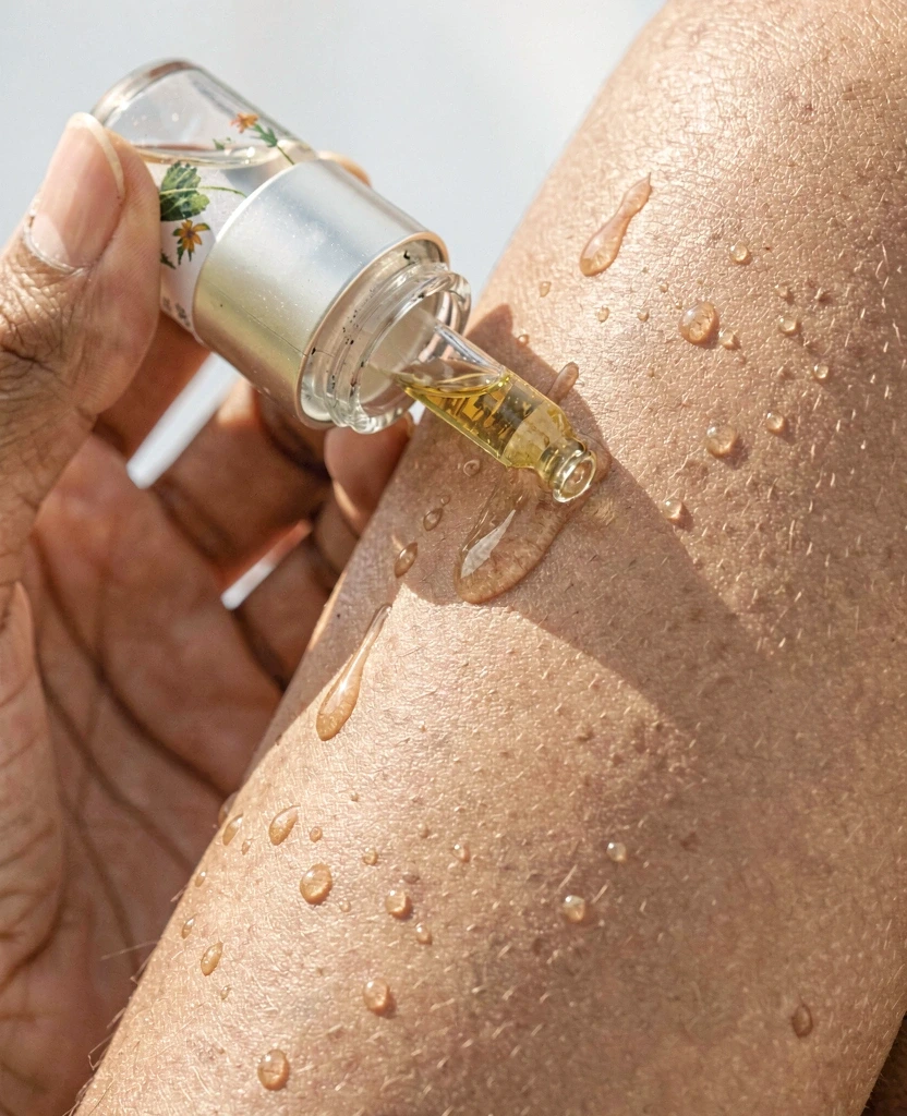 Natural botanical oil application